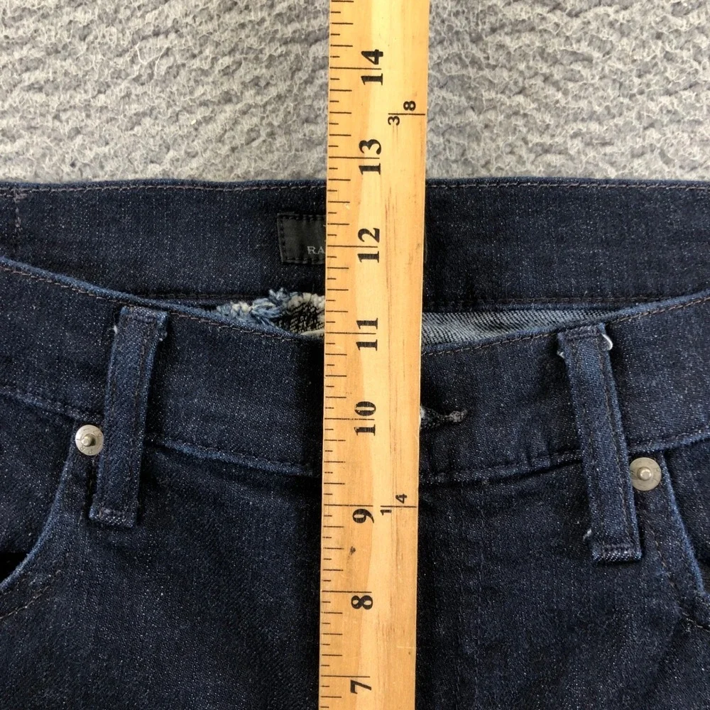 Polo Ralph Lauren Jeans Mens 32x30 Blue Hampton Relaxed Straight Dark Wash Denim